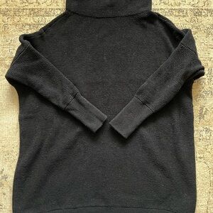 Free People Black Tunic Sweater